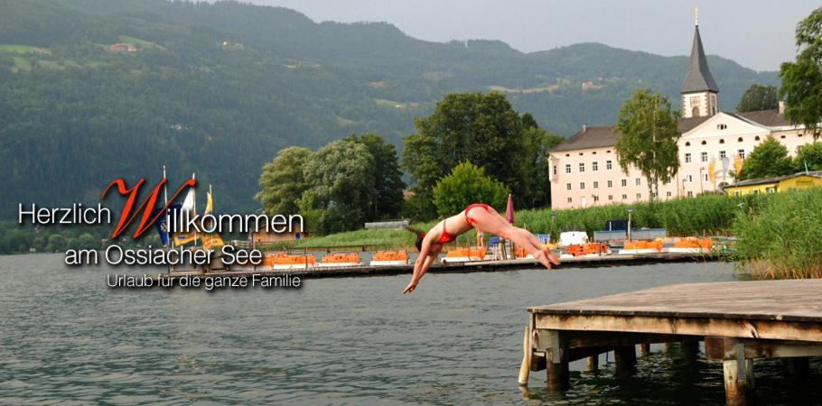 Gästehaus Krappinger/Pizzeria Mamma Mia Ossiach Bagian luar foto